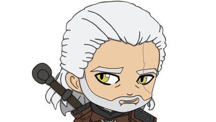 Geralt De Rivia (Emote Commission)